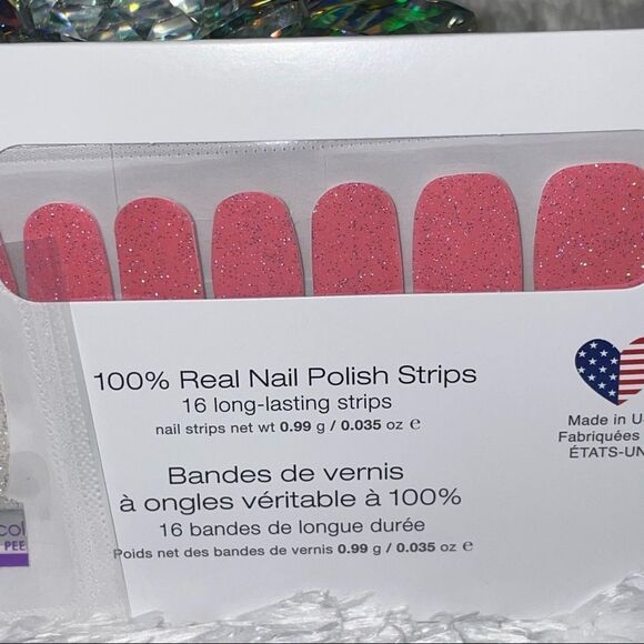 Color Street, Pink Paradise, Pink Glitter, Rare & Retired - Picture 10 of 11